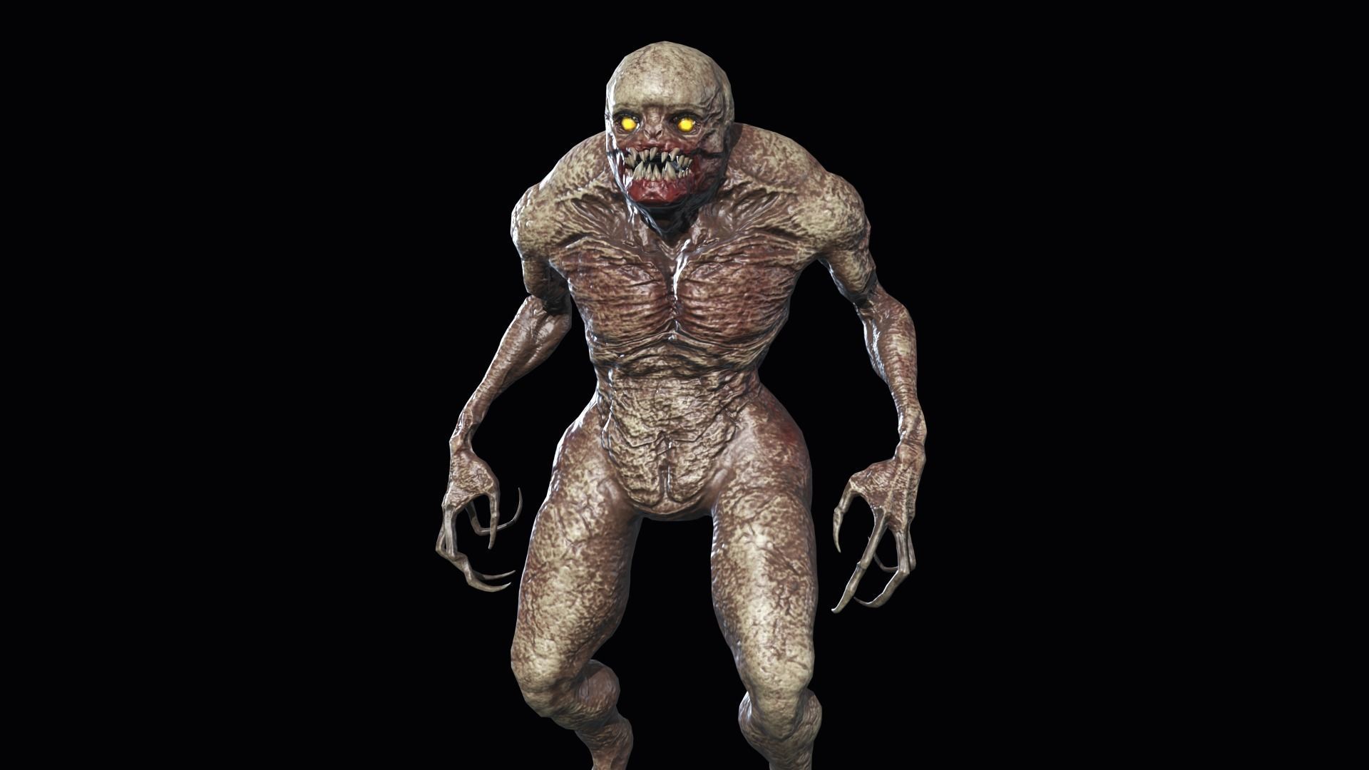 Necroundead Low-poly 3D model_14