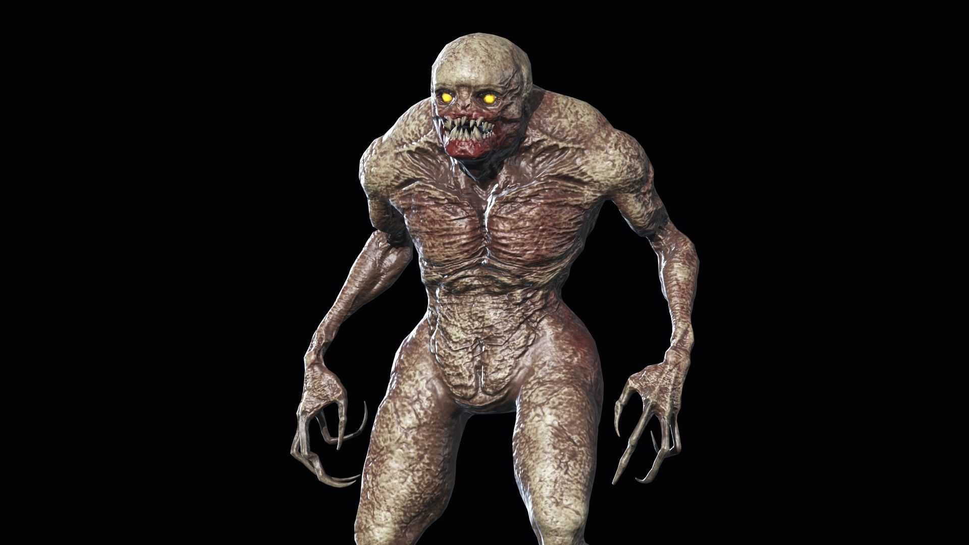 Necroundead Low-poly 3D model_6