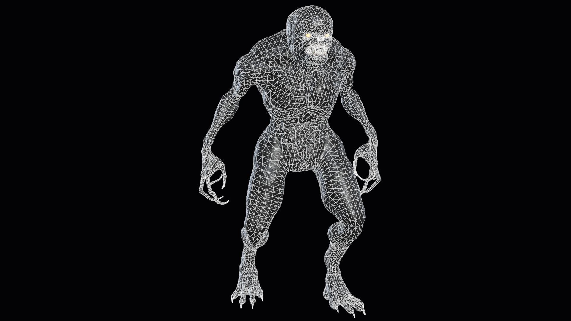 Necroundead Low-poly 3D model_10