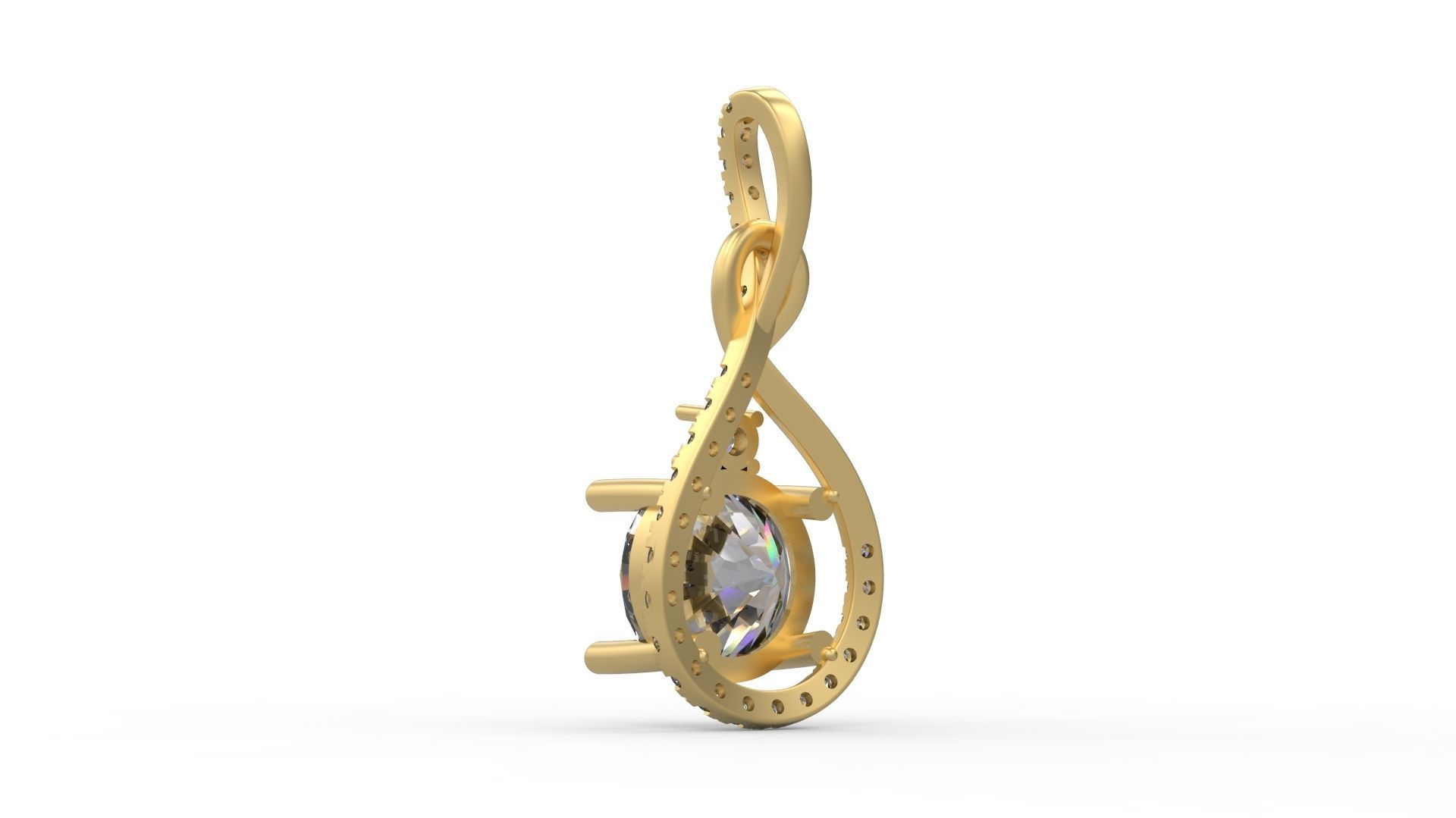 Pendant 285 3D print model_3