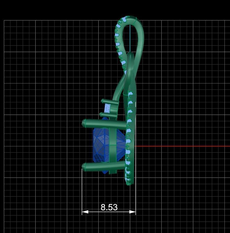 Pendant 285 3D print model_6