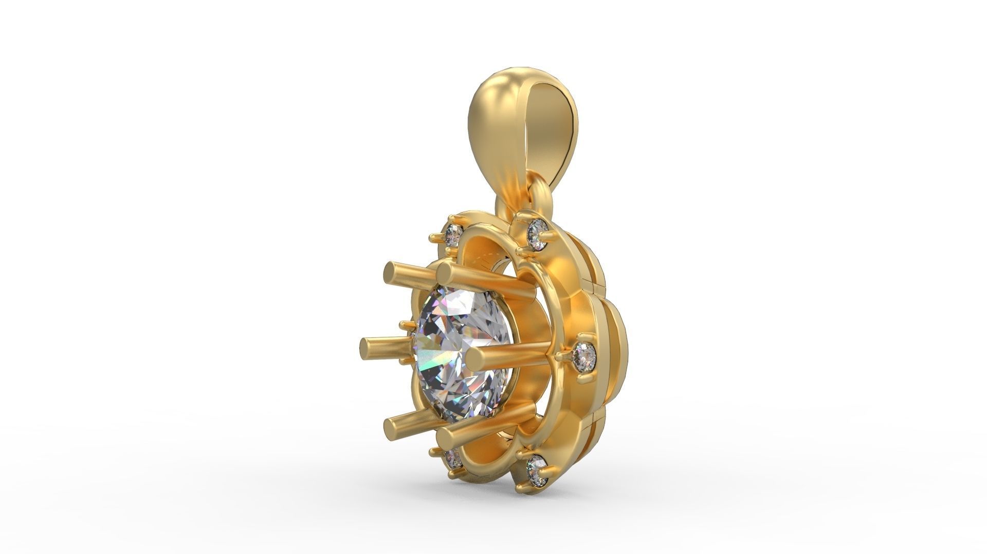 Pendant 284 3D print model_1