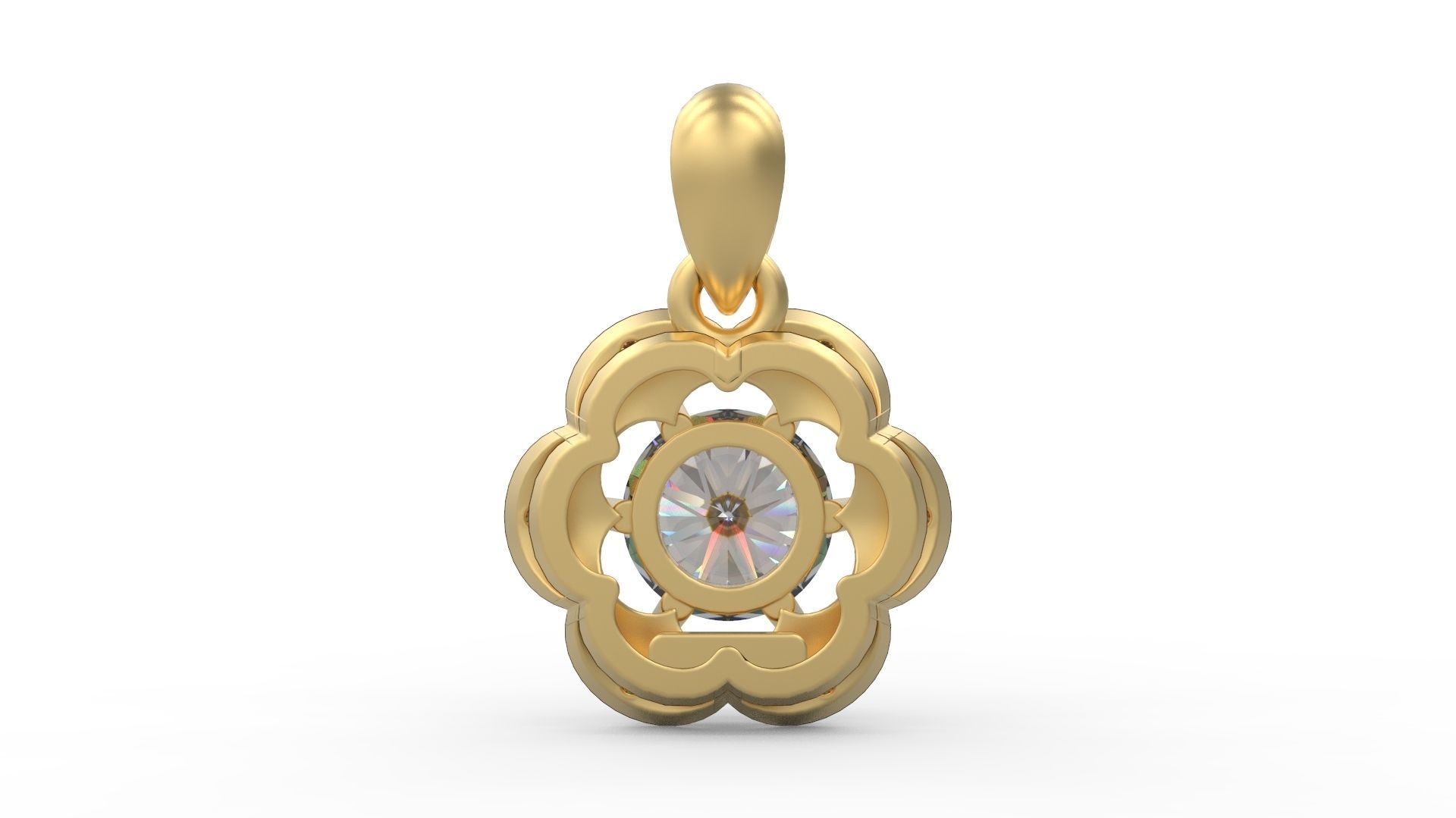 Pendant 284 3D print model_4