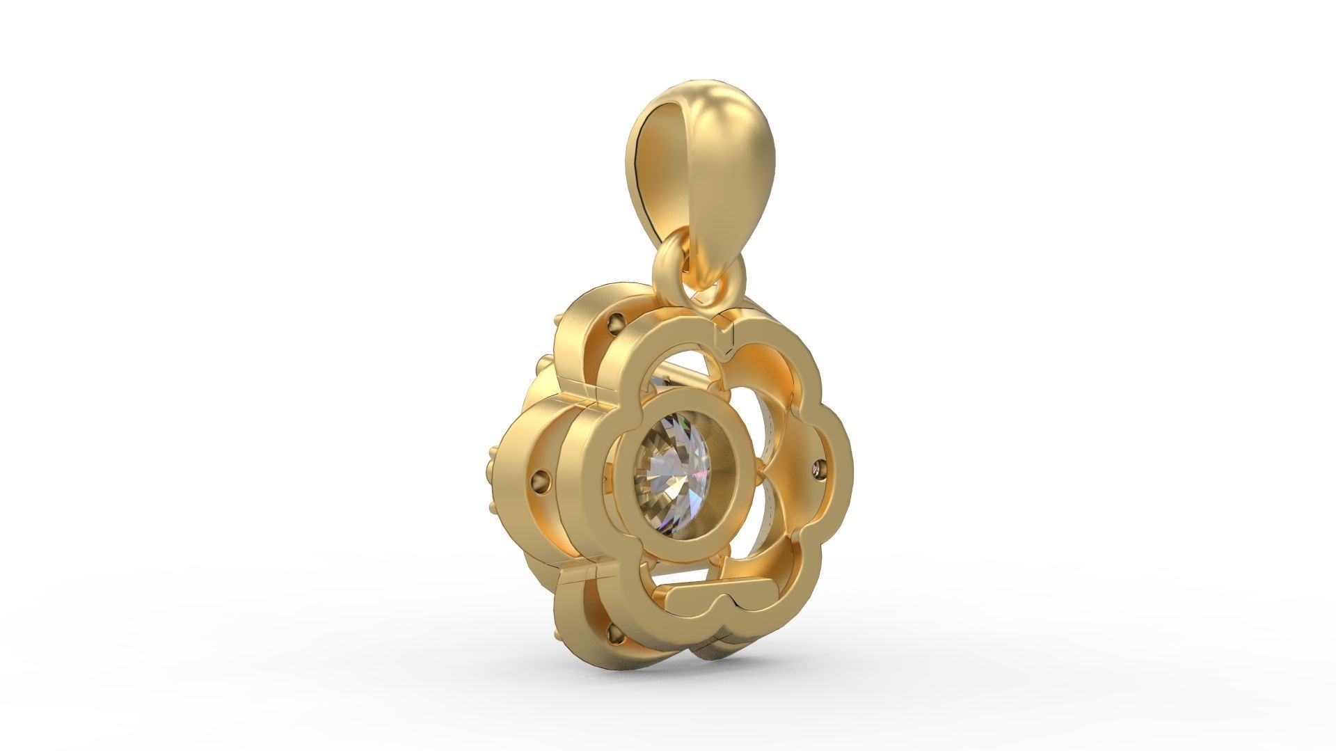 Pendant 284 3D print model_3