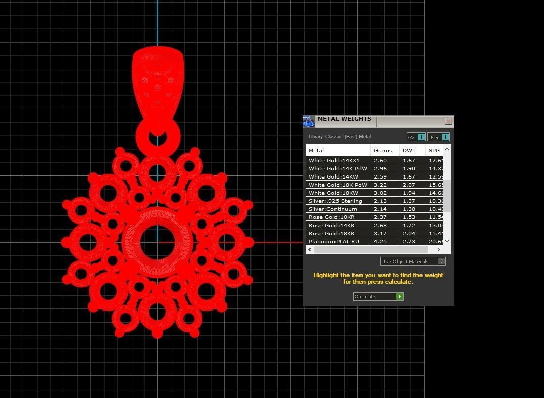 Pendant 281 3D print model_8