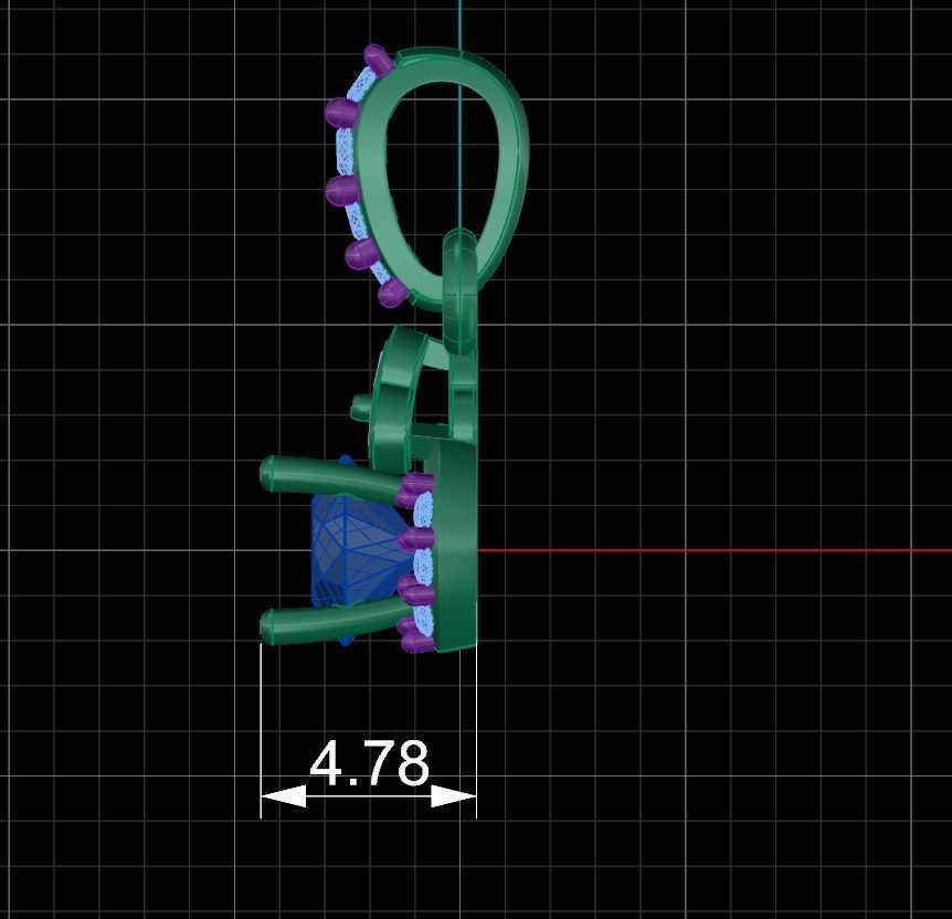 Pendant 274 3D print model_6