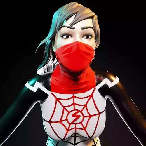 Silk  - Cindy Moon 3D print model