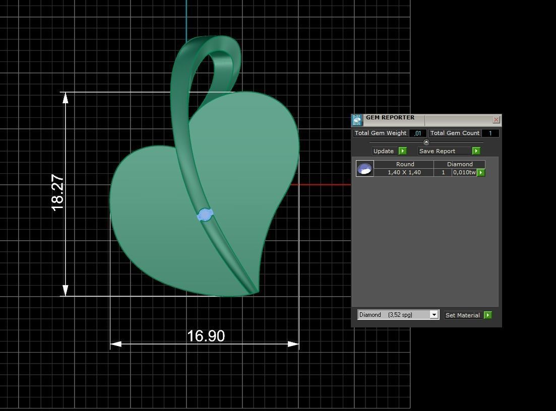 Pendant 255 3D print model_5