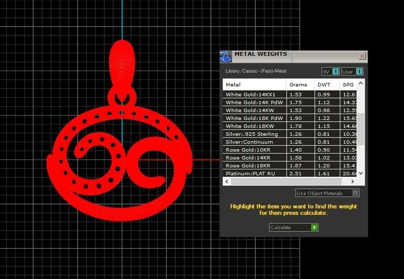 Pendant 252 3D print model_8