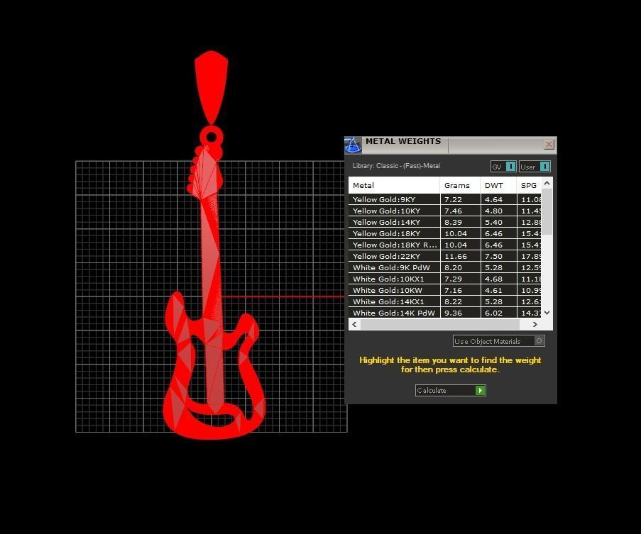 Pendant 251 3D print model_6