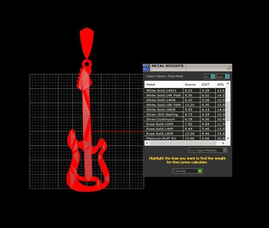 Pendant 251 3D print model_7