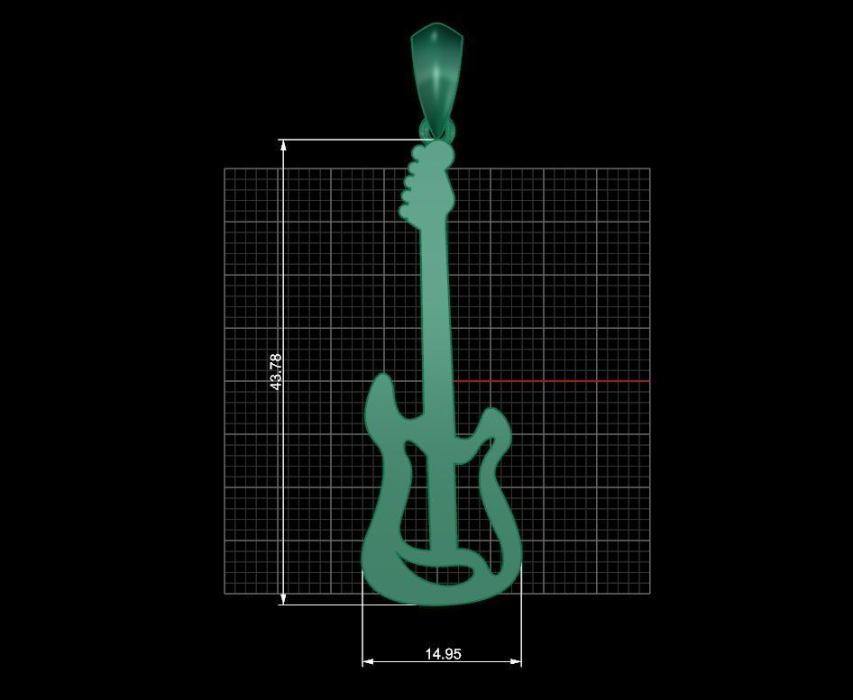 Pendant 251 3D print model_4