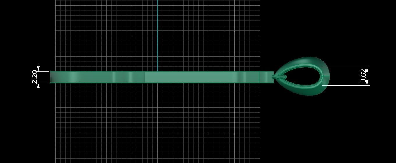 Pendant 251 3D print model_5