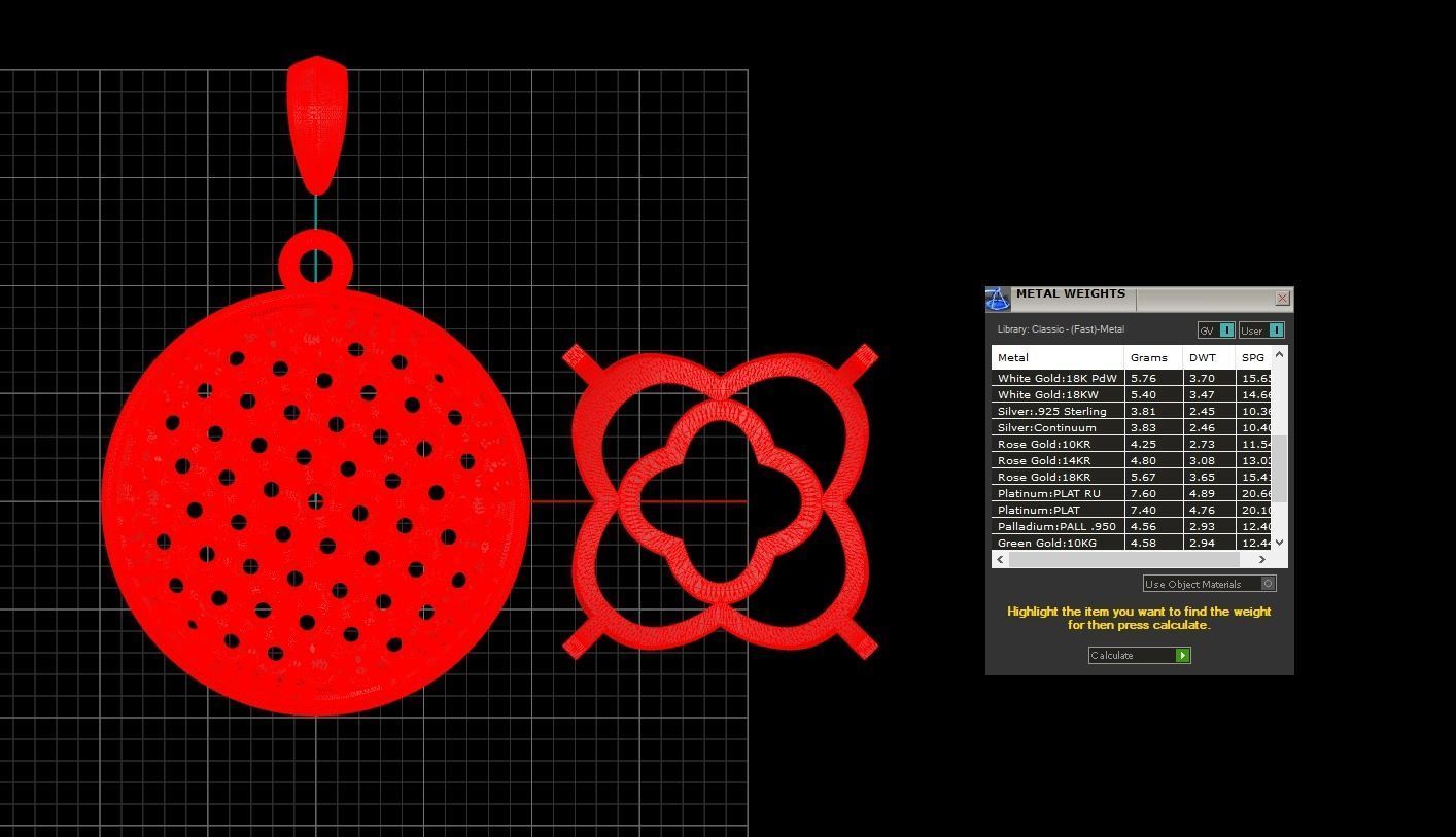 Pendant 250 3D print model_7