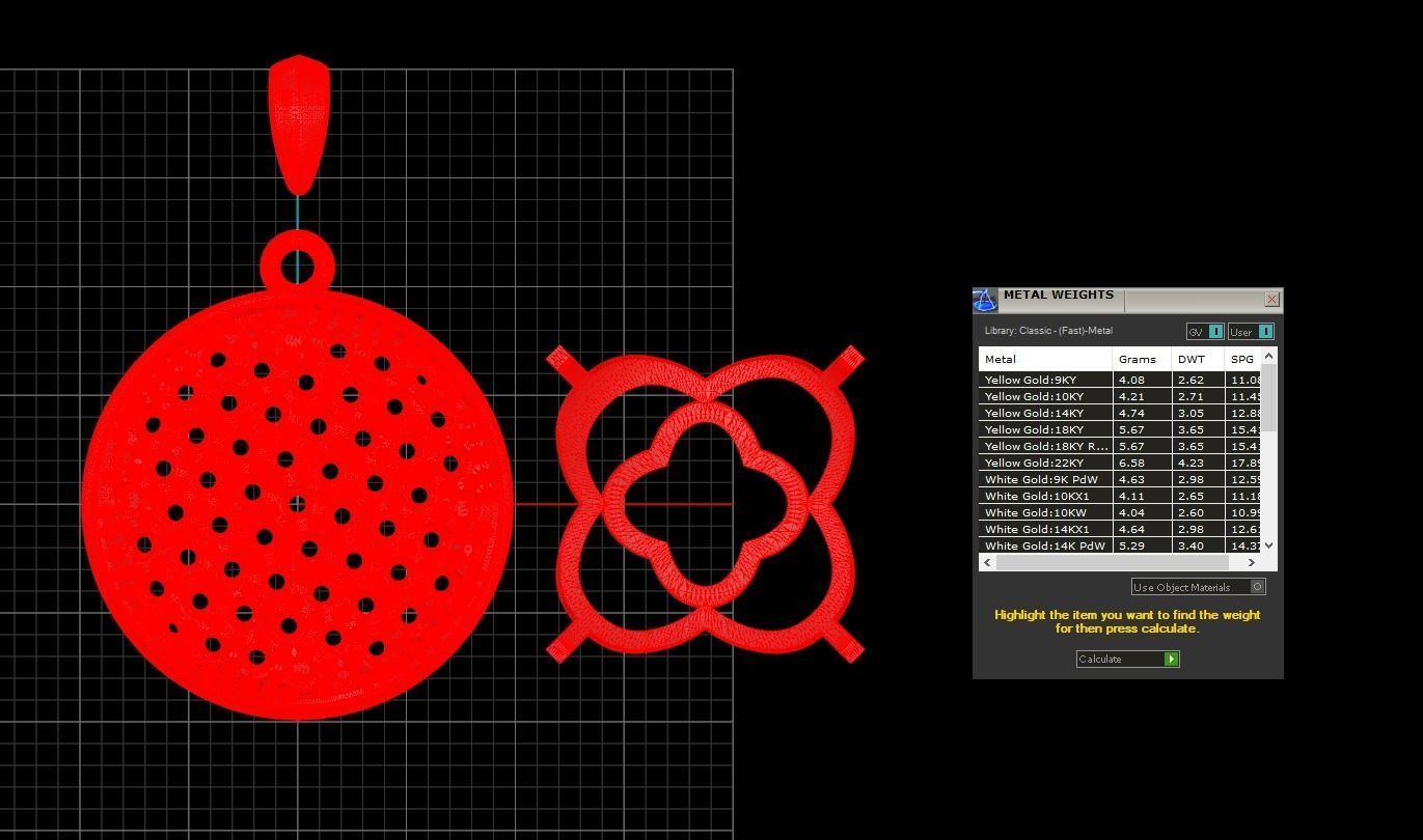 Pendant 250 3D print model_6