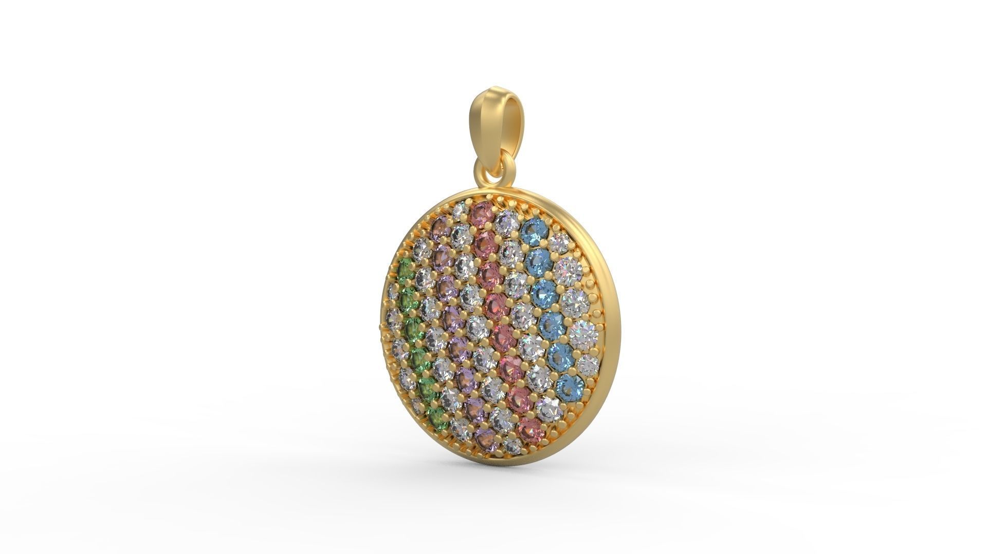 Pendant 250 3D print model_1