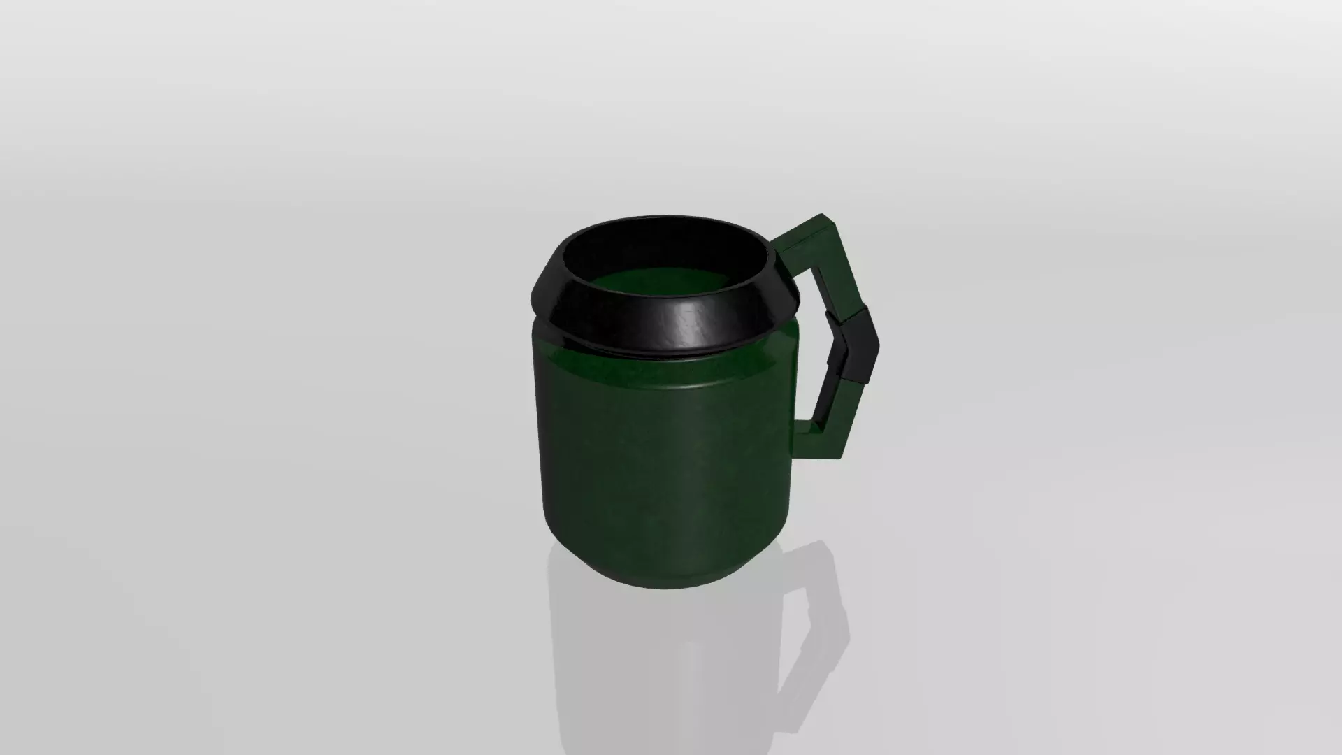 Chunky Mug 3D model_0