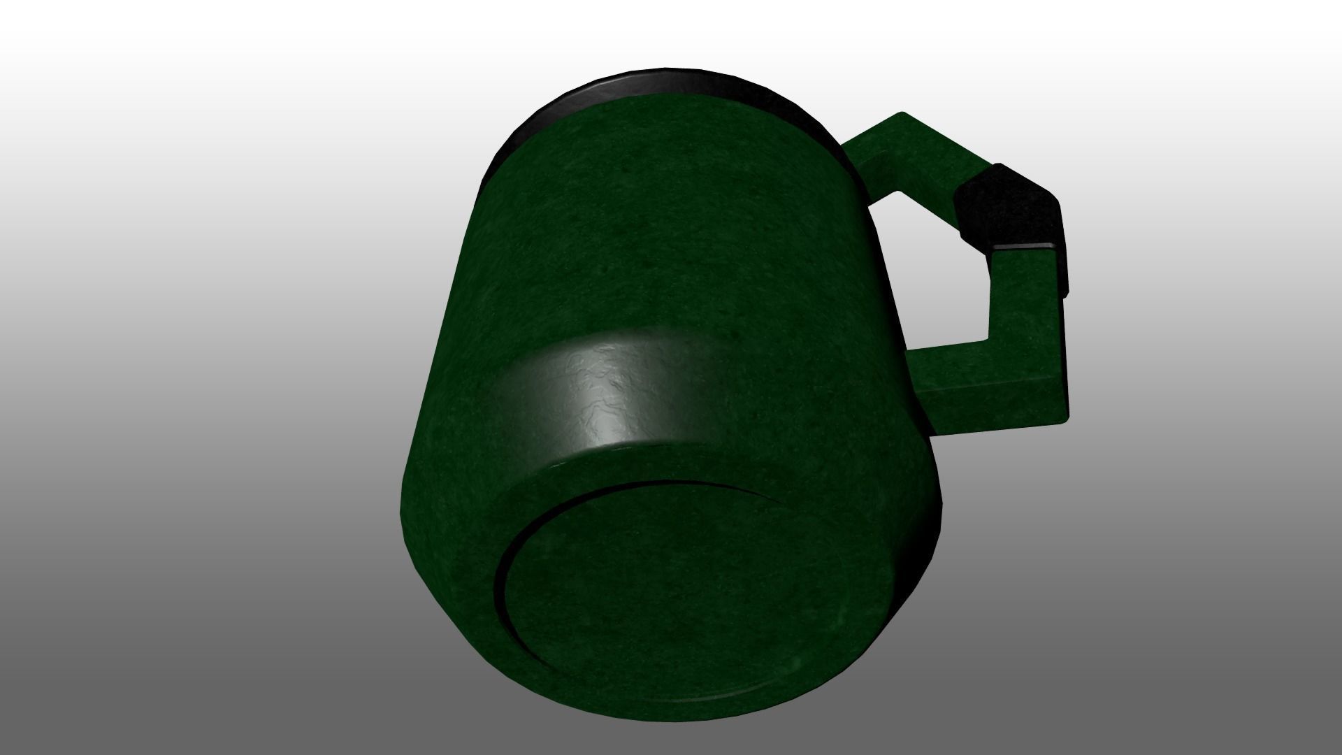 Chunky Mug 3D model_4