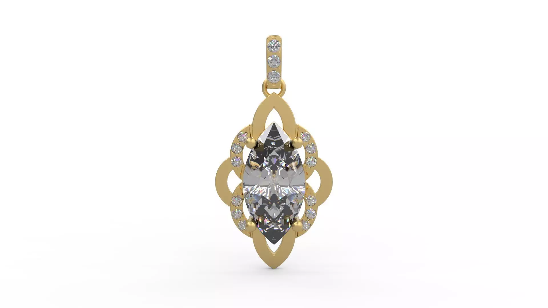 Pendant 245 3D print model_0