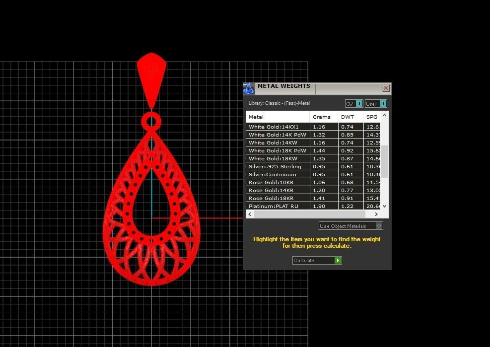 Pendant 239 3D print model_7