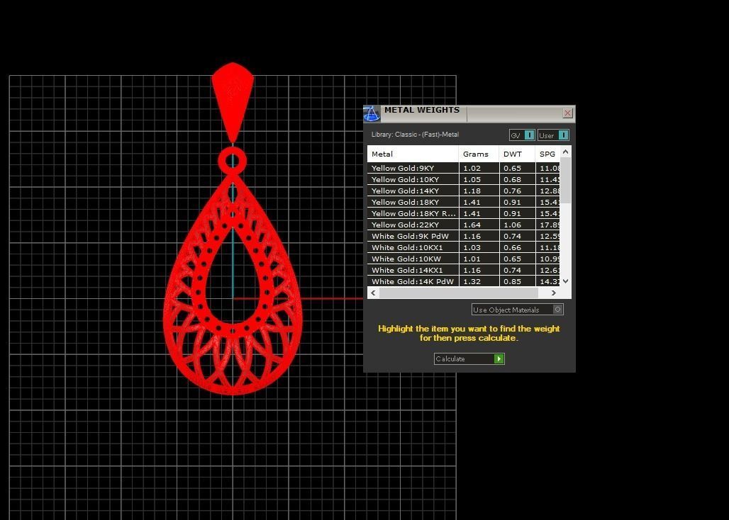 Pendant 239 3D print model_8