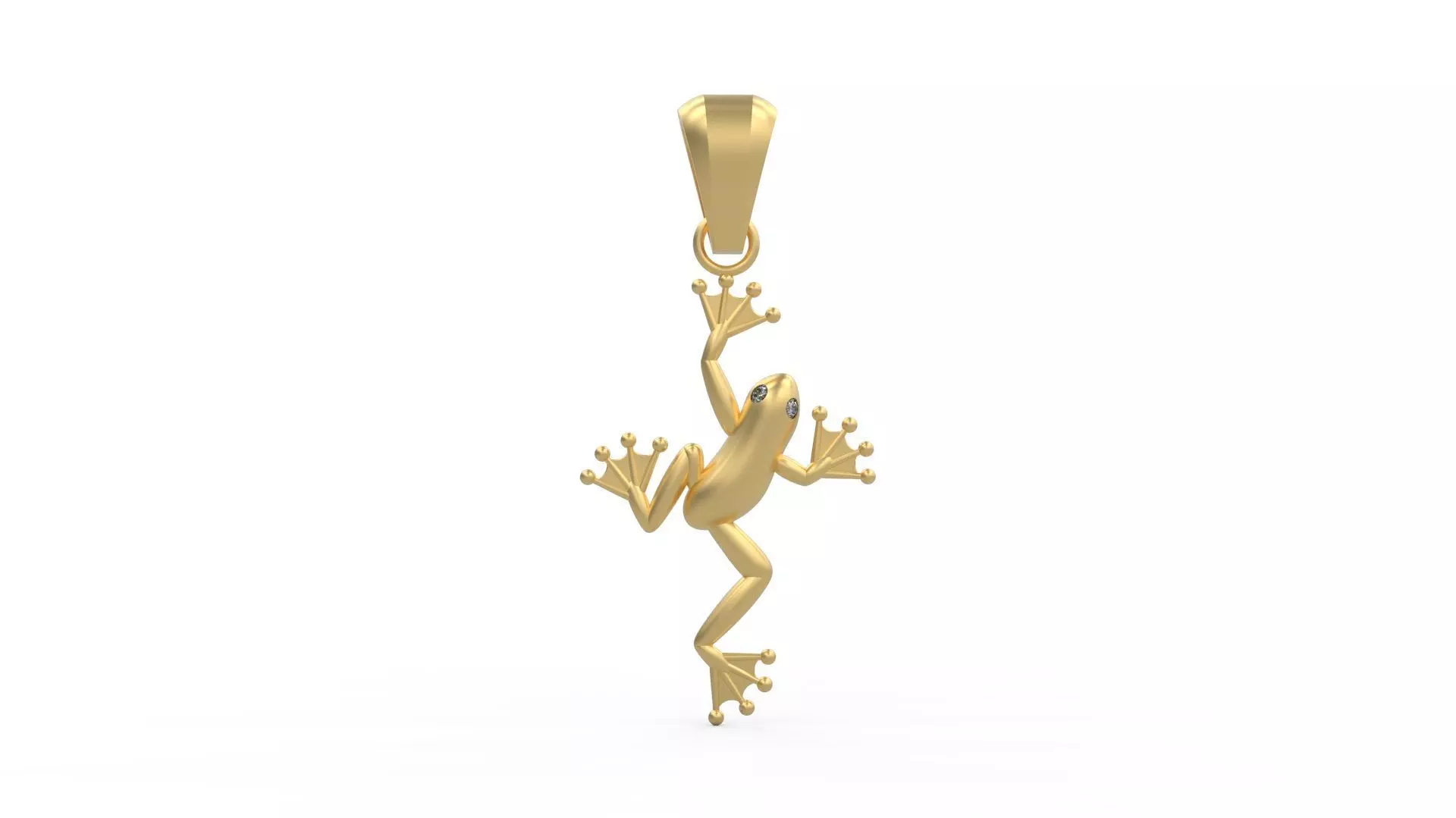 Pendant frog 237 3D print model_0