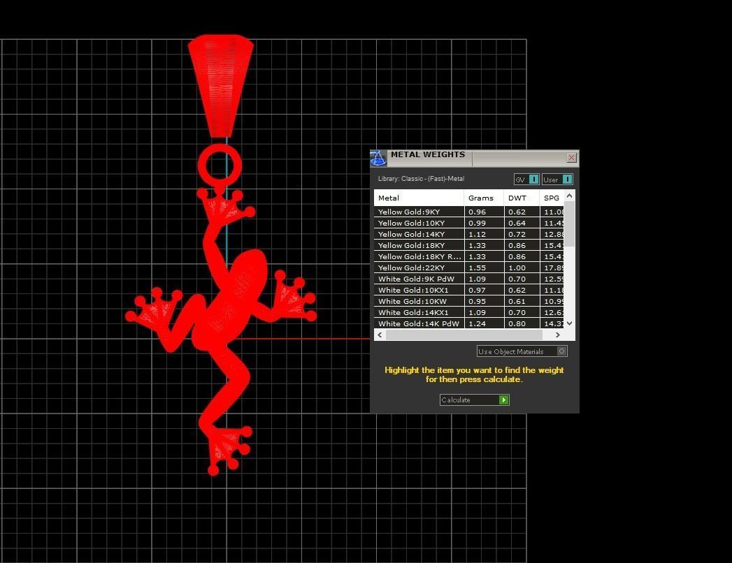 Pendant frog 237 3D print model_6