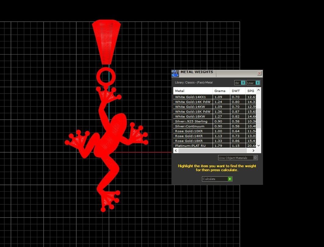 Pendant frog 237 3D print model_7