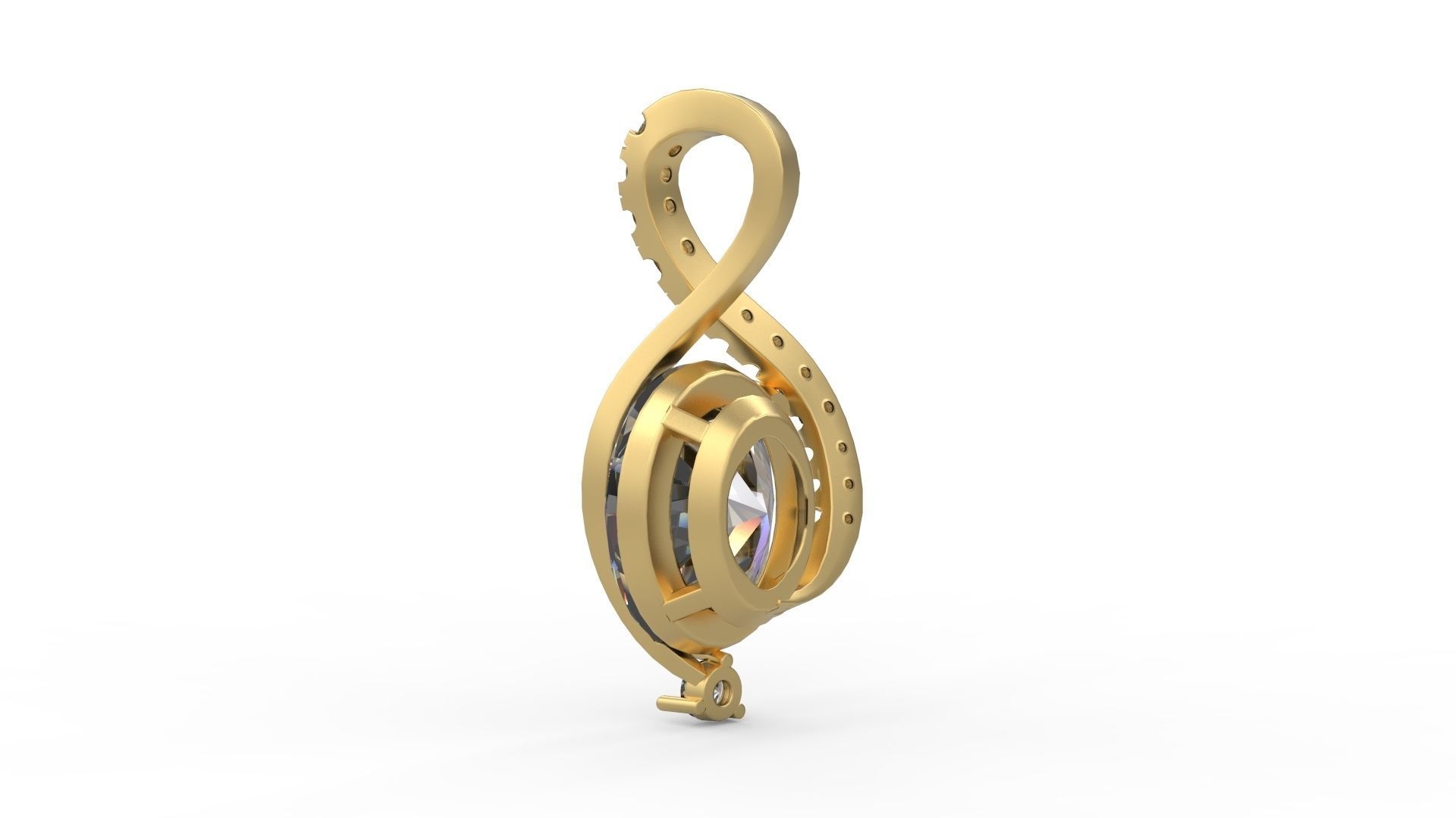 Pendant 233 3D print model_3