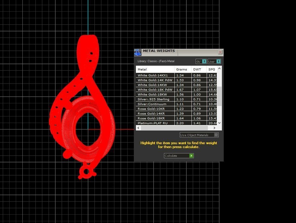 Pendant 233 3D print model_7