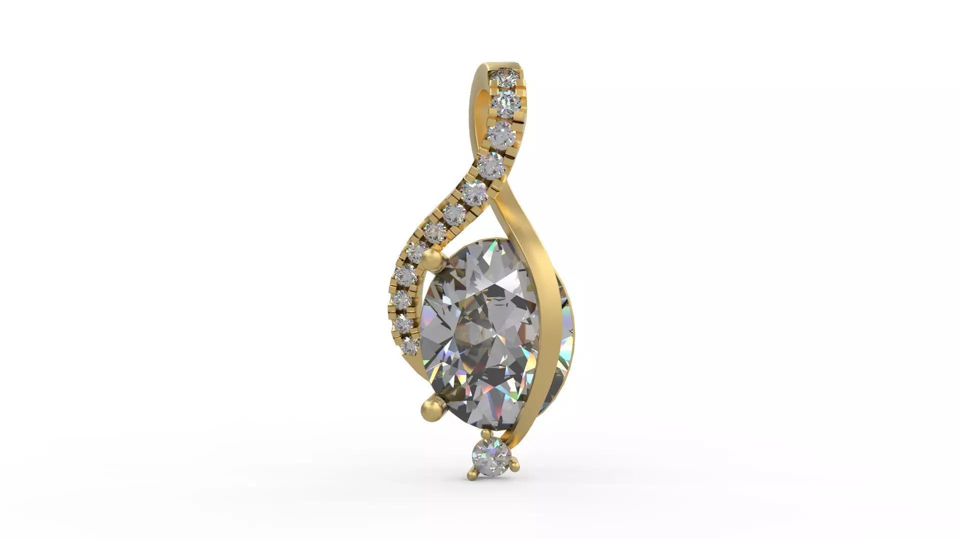 Pendant 233 3D print model_0