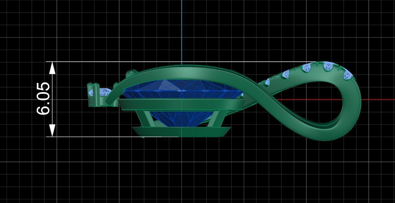 Pendant 233 3D print model_8