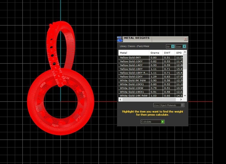 Pendant 221 3D print model_7