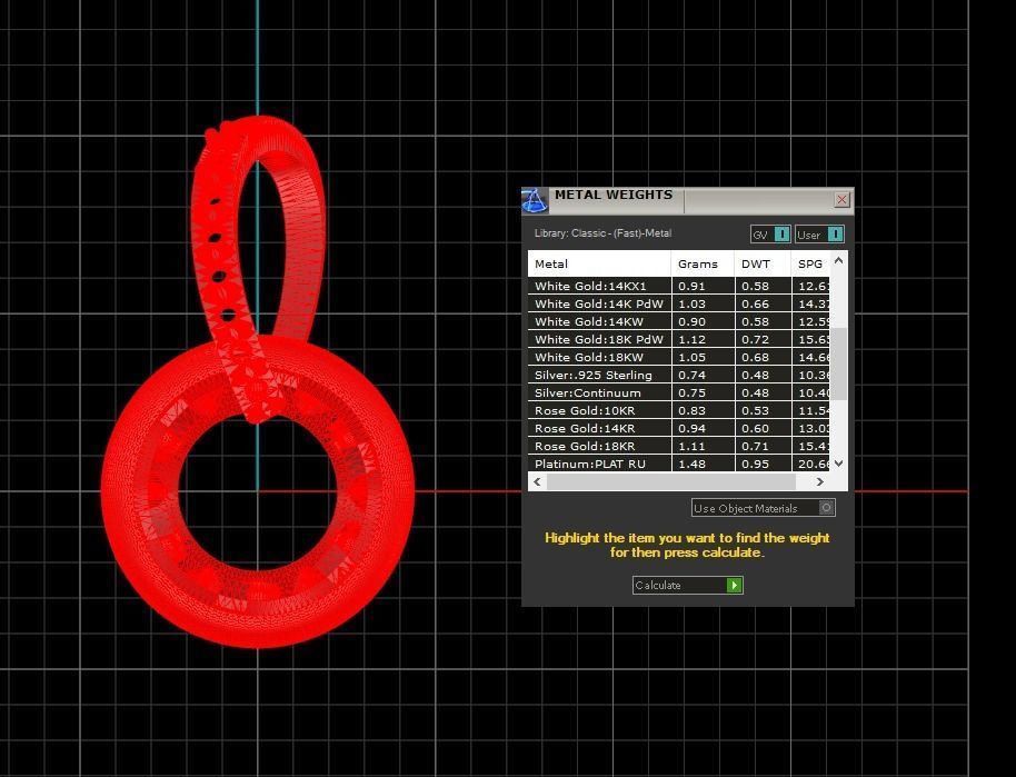 Pendant 221 3D print model_8