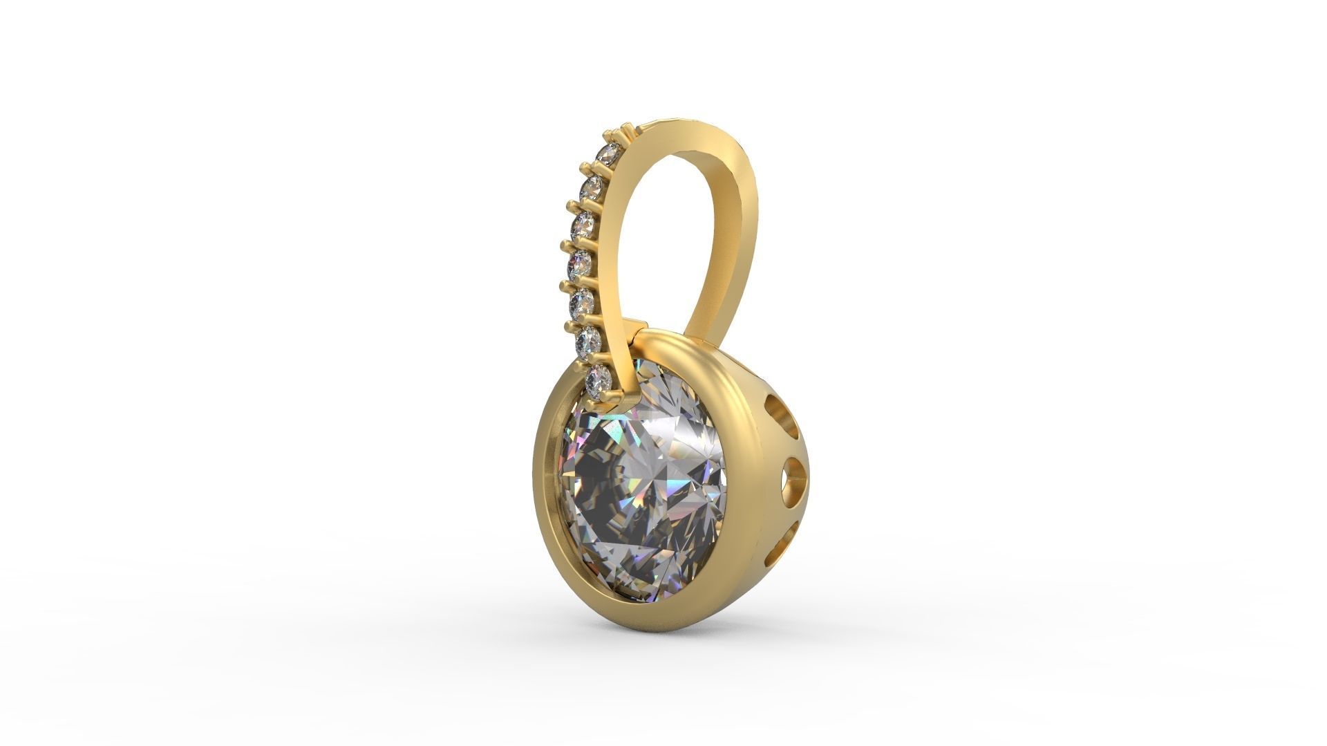 Pendant 221 3D print model_1