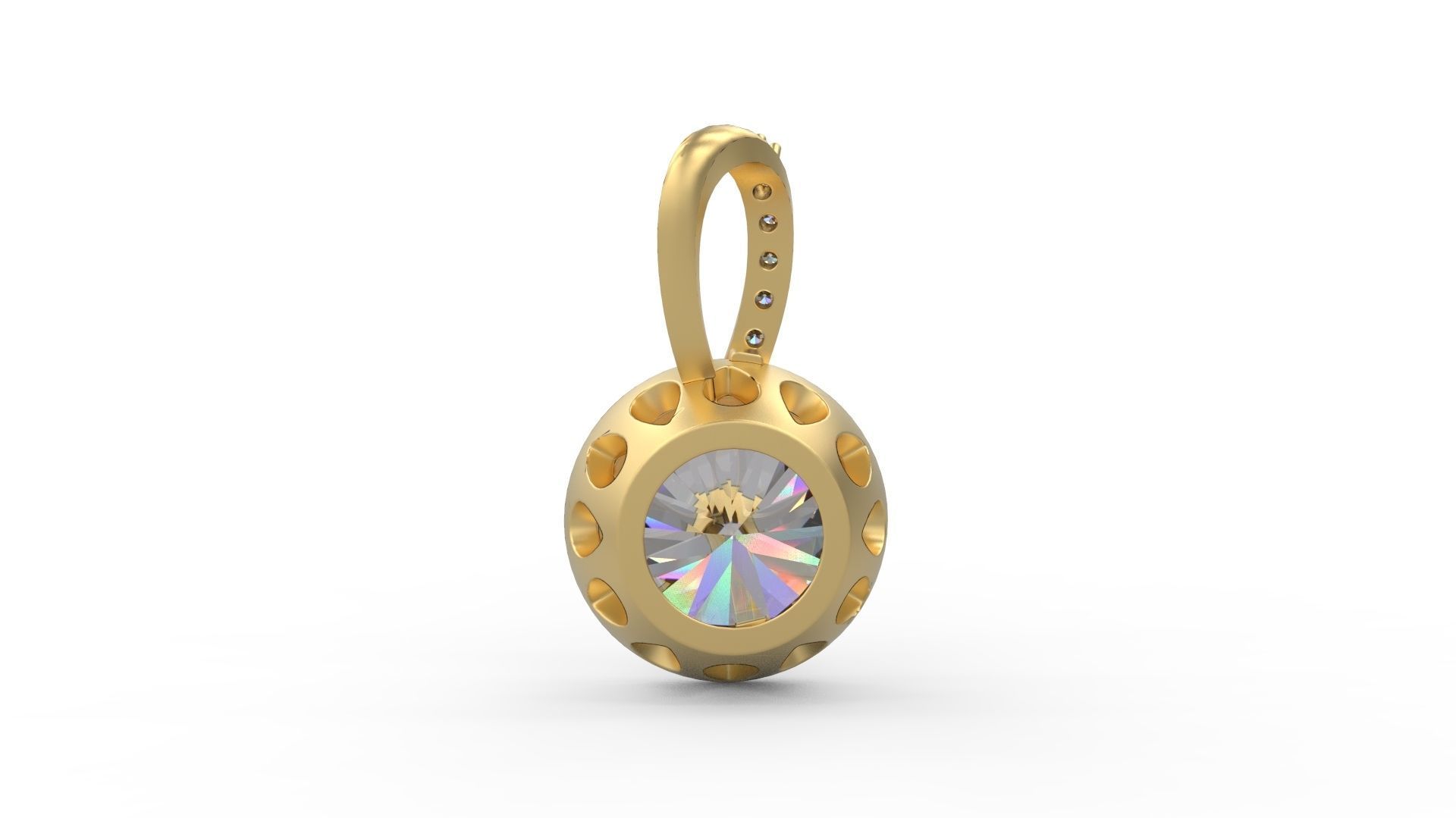 Pendant 221 3D print model_4