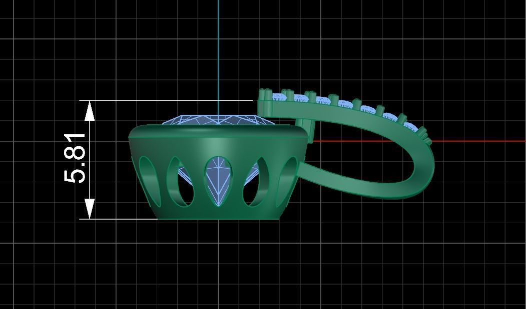 Pendant 221 3D print model_6