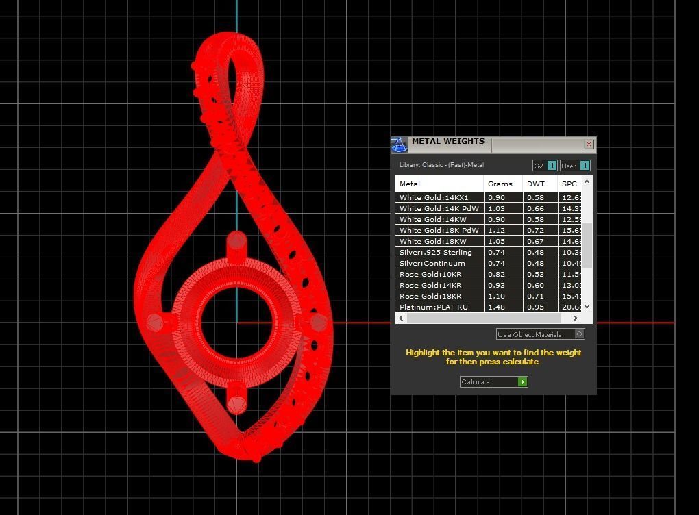 Pendant 215 3D print model_8