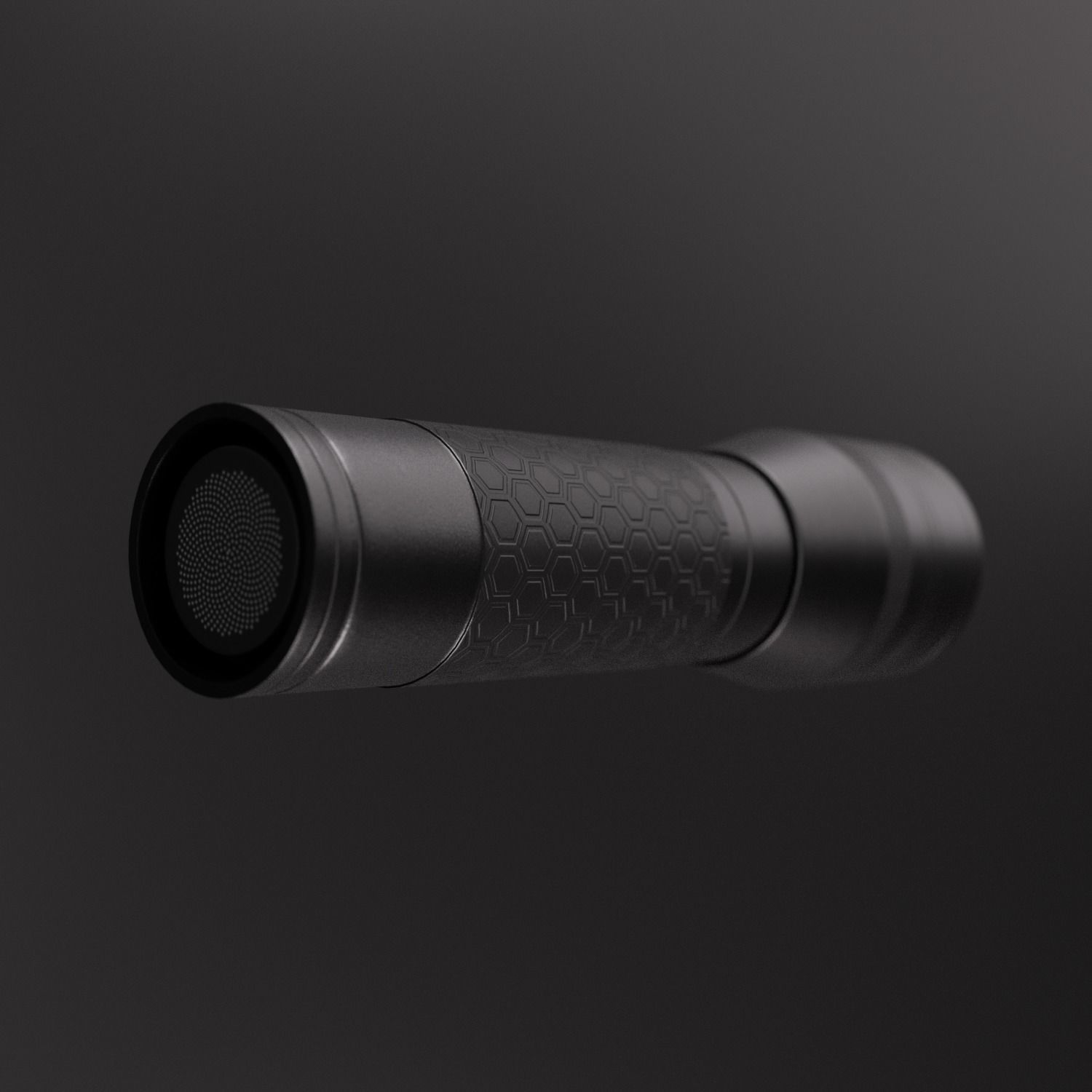 LED Minature Tactical Flashlight 3D model_1
