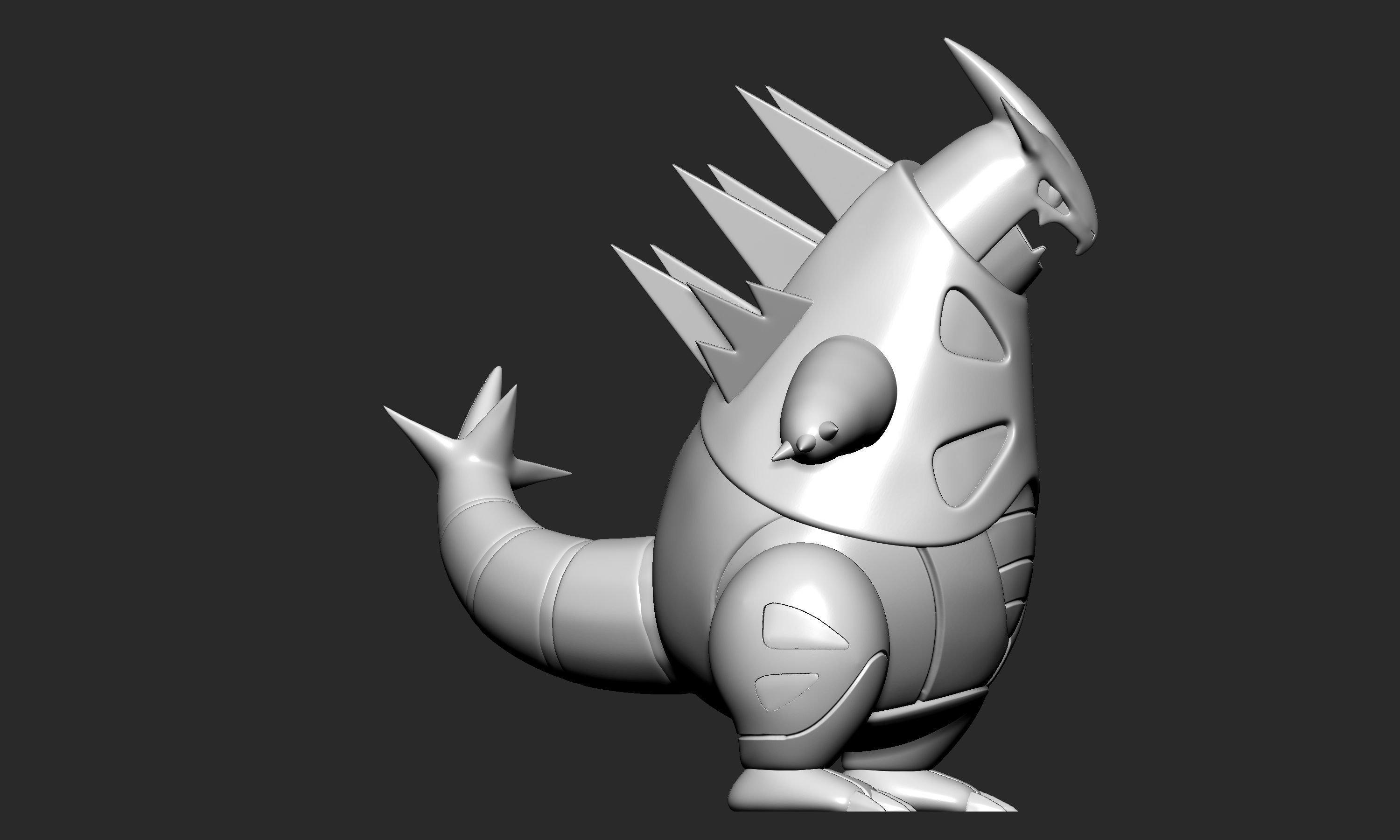 Pokemon - Iron Thorns  3D print model_7