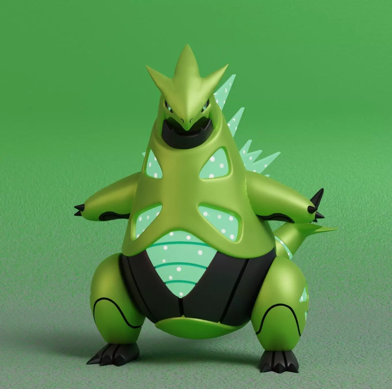 Pokemon - Iron Thorns  3D print model_0