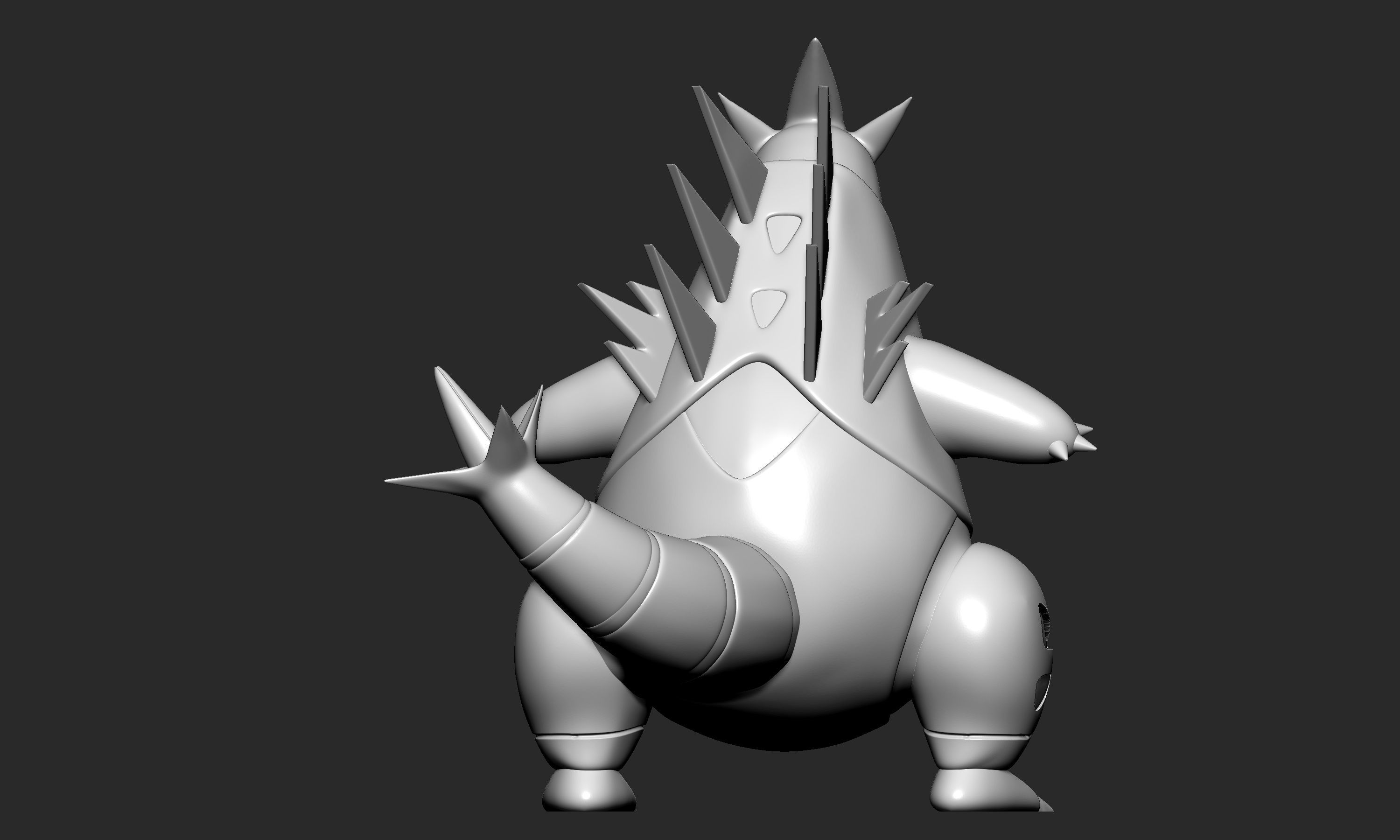 Pokemon - Iron Thorns  3D print model_6