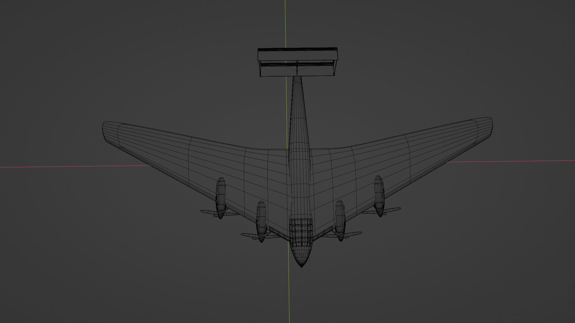 Junkers G38 Model 3D model_4