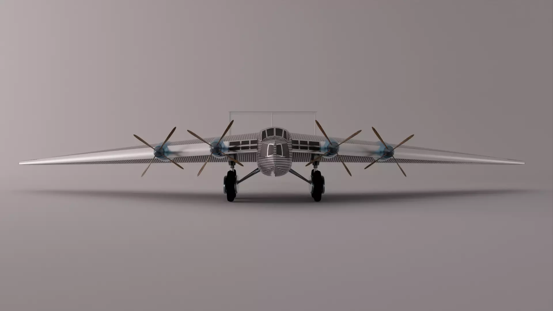 Junkers G38 Model 3D model_0