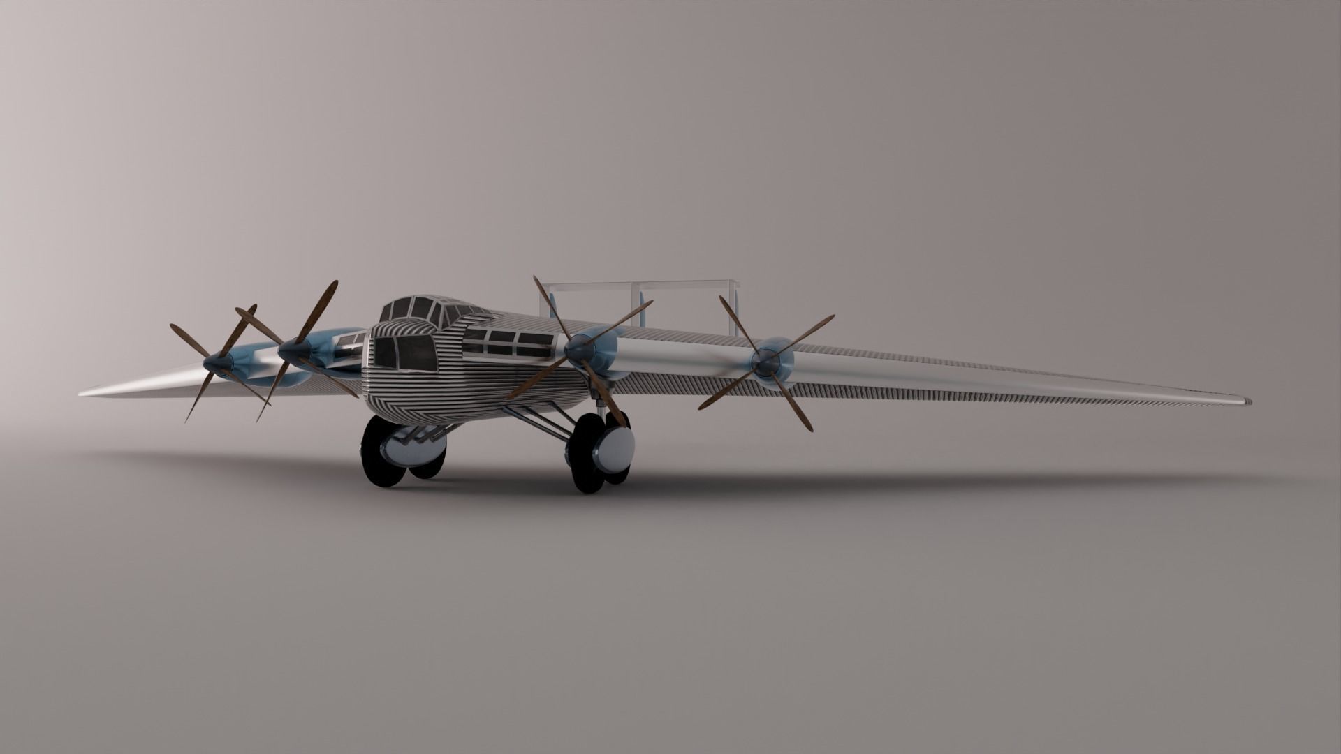 Junkers G38 Model 3D model_2