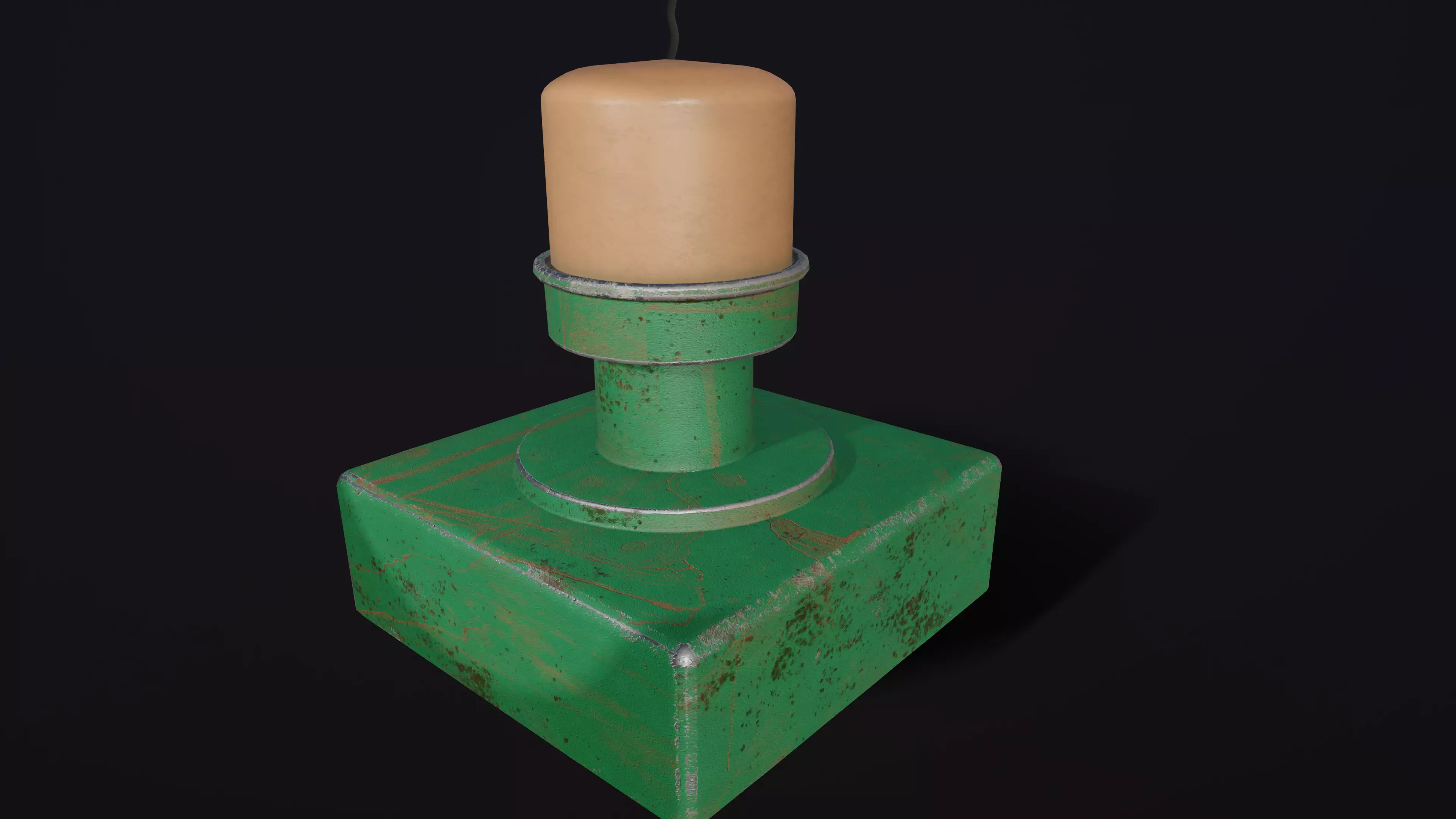 Candle Stand 3D Model Low-poly 3D model_10