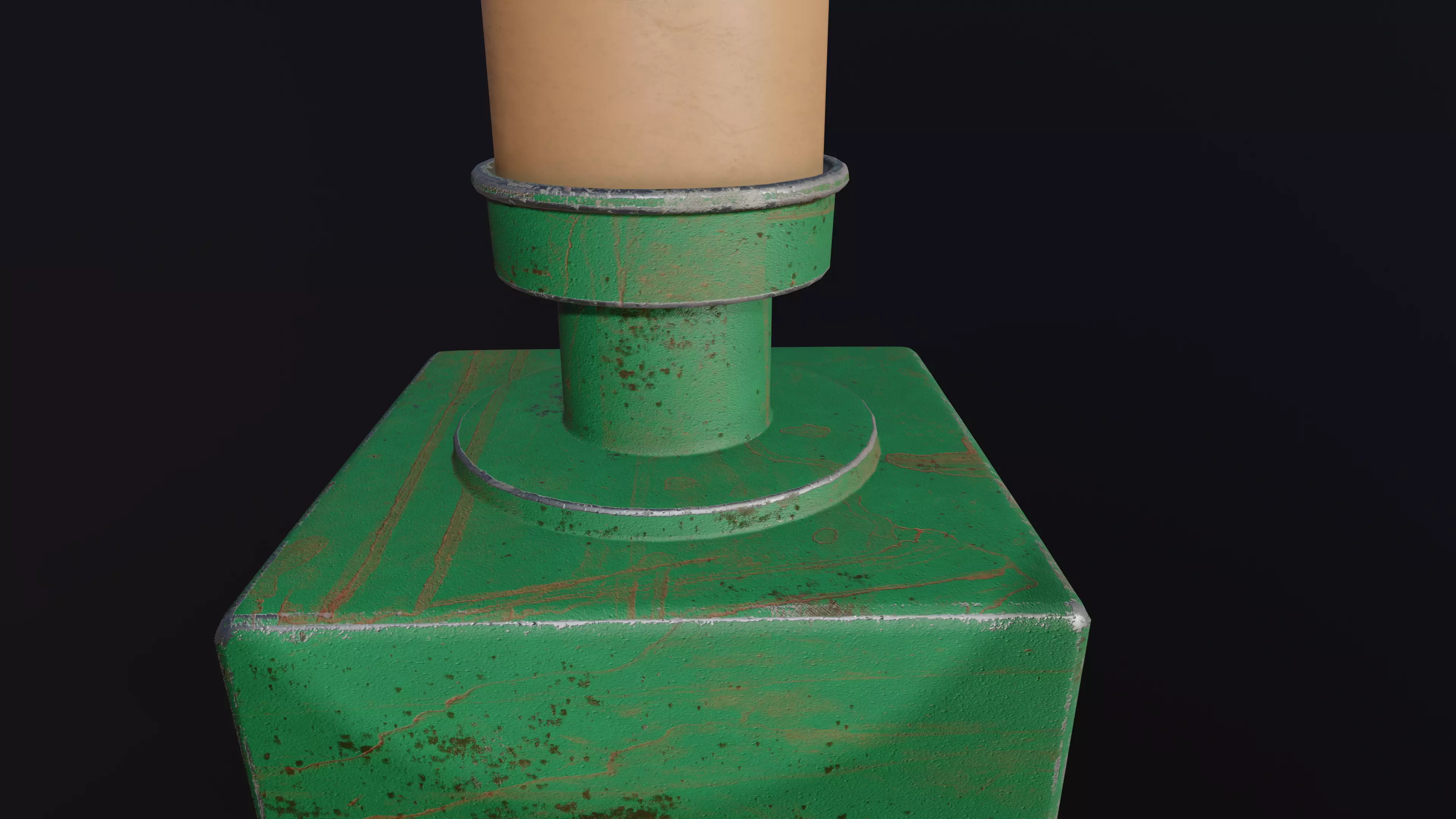 Candle Stand 3D Model Low-poly 3D model_6