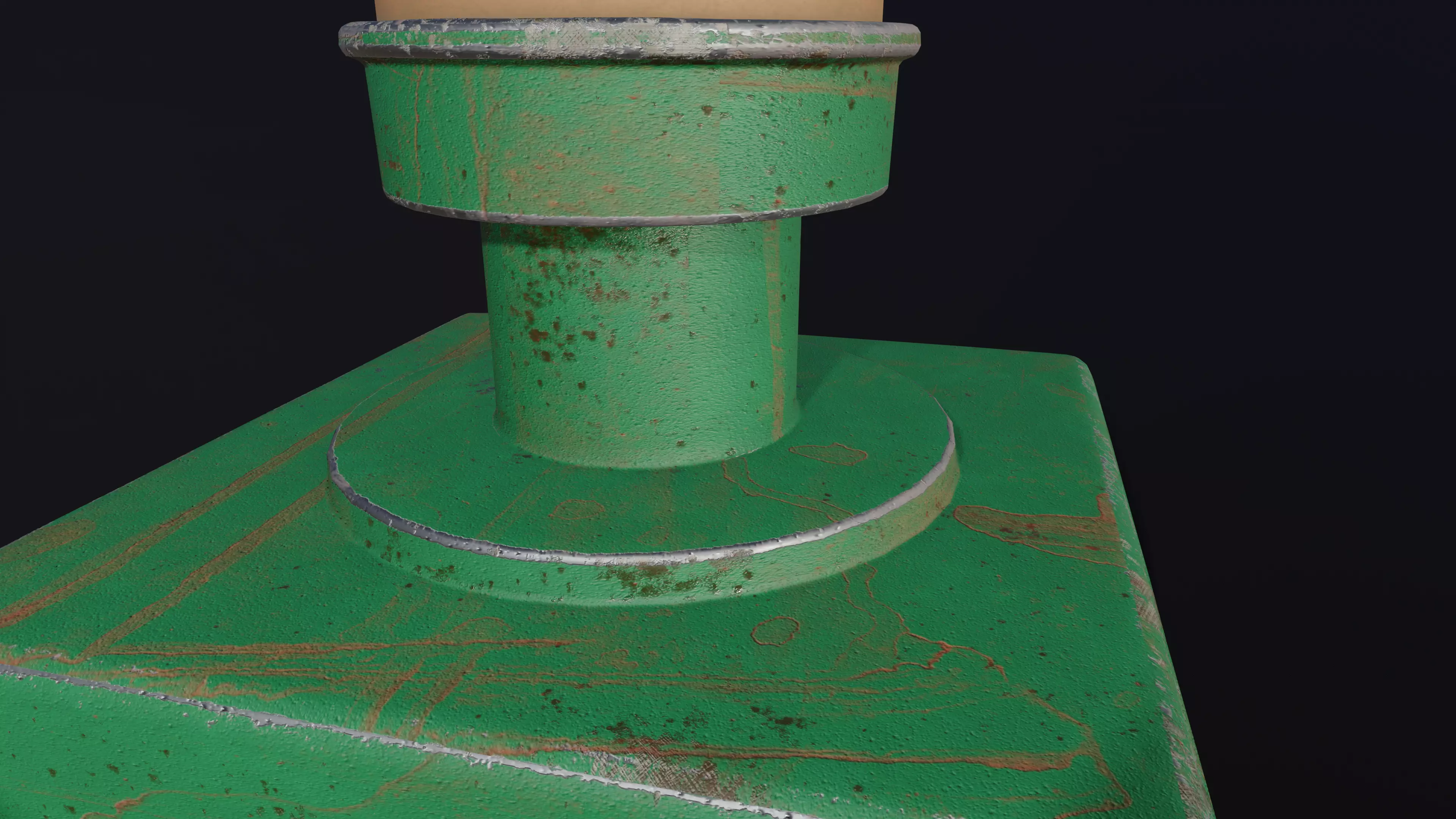 Candle Stand 3D Model Low-poly 3D model_4