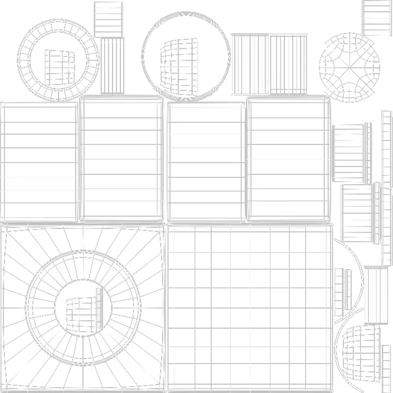 Candle Stand 3D Model Low-poly 3D model_15