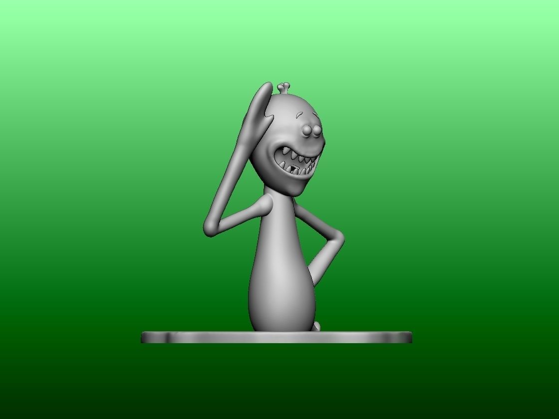 Rick and Morty - Mr Meeseeks 3D print model_12